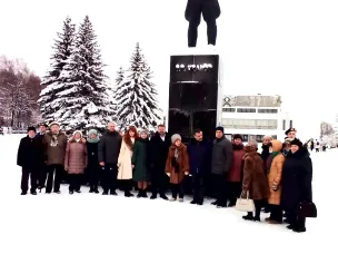 15 декабря в г Чкаловск состоялся Митинг, посвященный 83 годовщине со дня гибели В.П.Чкалова