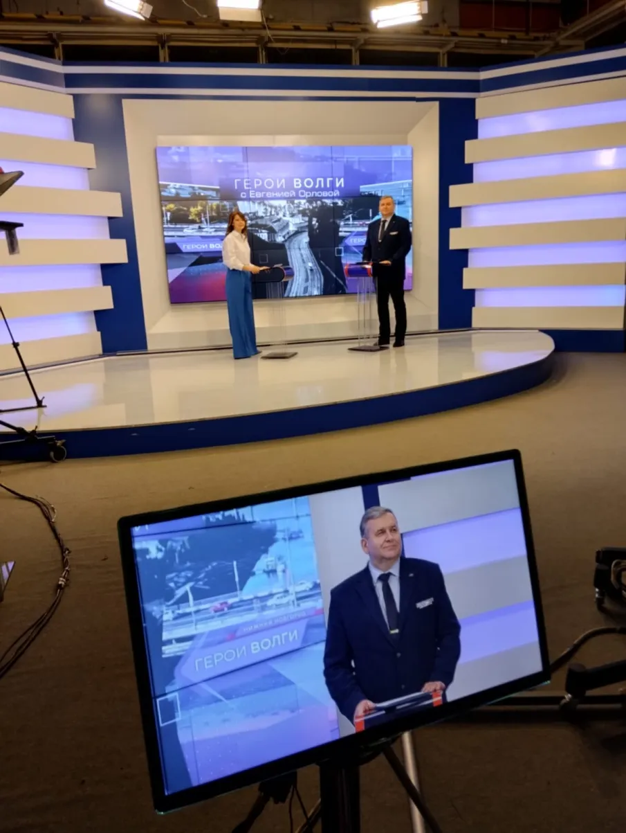 «Герои Волги»- выступление Председателя областного Совета ветеранов Андрея Валентиновича Захарова