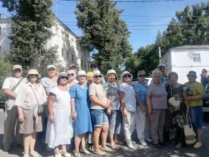 20 июля группа ветеранов из Балахны побывала в Городце на празднике Древнего города.