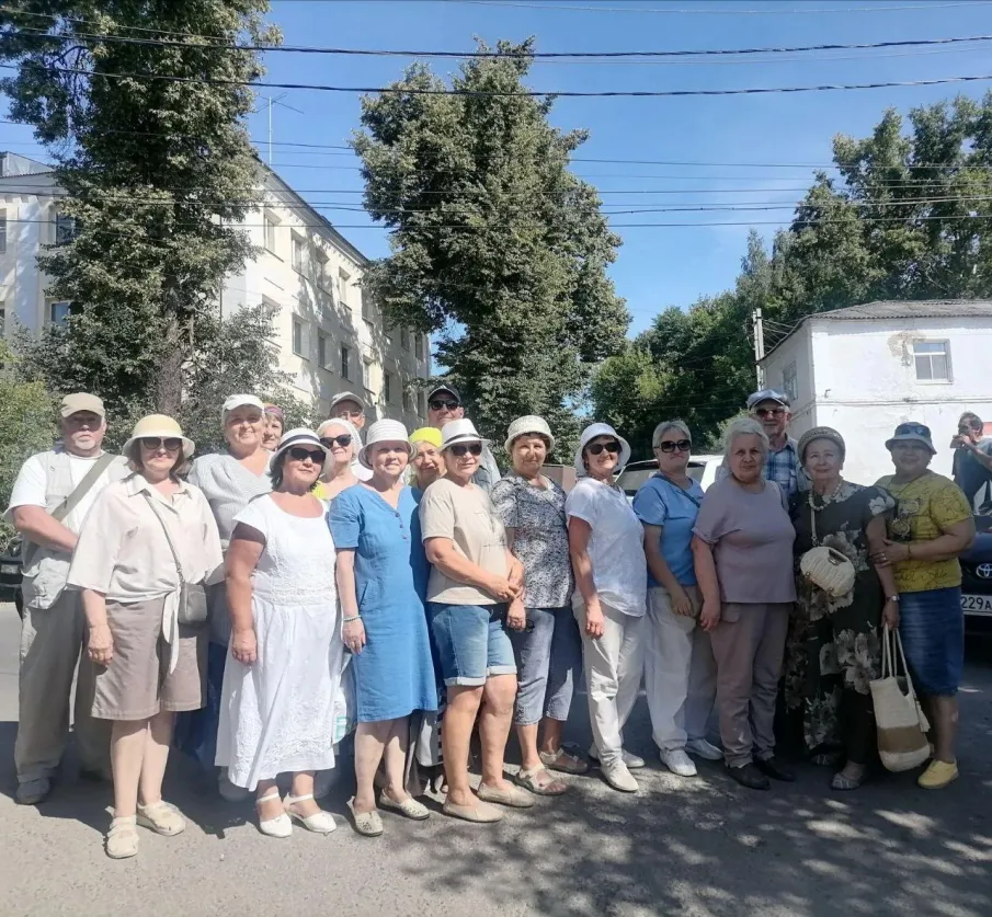 20 июля группа ветеранов из Балахны побывала в Городце на празднике Древнего города.