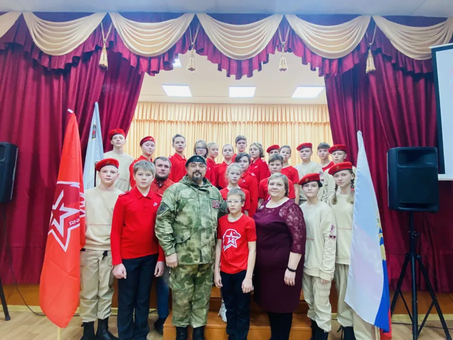 Приняли присягу юнармейцы во 2 школе города Кстово!