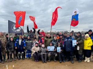 Фестиваль зимней рыбалки для ветеранов в Кстовском районе.
