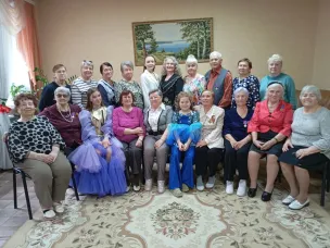 В канун празднования Дня Победы, в "Центре социального обслуживания граждан пожилого возраста и инвалидов" городского округа г. Бор прошло мероприятие, посвященное 9 мая - 80- летию Победы.