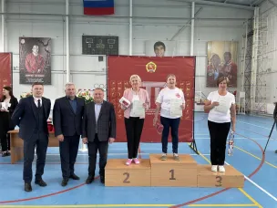 19 мая 2022  в г. Урень Краснобаковская команда приняла активное участие в "Региональном этапе Спартакиады пенсионеров России" .