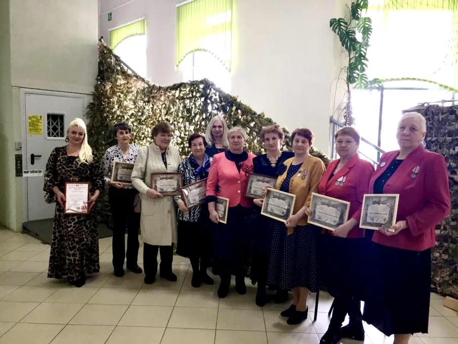 В Дивееве наградили ветеранов- волонтеров