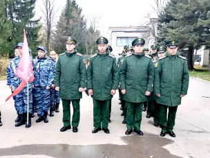 14 октября на территории сельскохозяйственного колледжа в п. Волжский, состоялся митинг по случаю открытия мемориальной доски Смирнову Михаилу Павловичу- Герою, погибшему  в спецоперации.