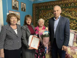 ЖИЗНЬ ДЛИНОЮ В ЦЕЛЫЙ ВЕК 12 октября 2022 года труженице тыла, жительнице села Смагино Анне Александровне Потаниной исполнилось 100 лет.