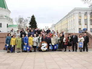 Торжественное мероприятие в честь 35-летия Нижегородской областной организации ветеранов (пенсионеров) войны, труда, Вооруженных сил и правоохранительных органов состоялось 27 апреля в Нижнем Новгороде.