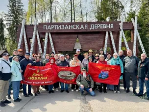 В канун 80 летия Победы Кстовские ветераны посетили  парк Победы в Москве.