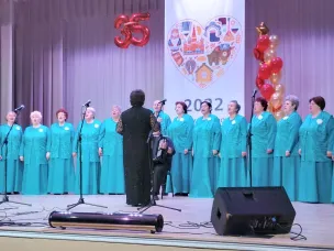 Юбилейный год! Нам 35 лет! Первомайском хору ветеранов исполнилось 35 лет!