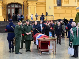 В кафедральном соборе Нижнего Новгорода состоялось отпевание участника Великой Отечественной войны, погибшего в 1942 году