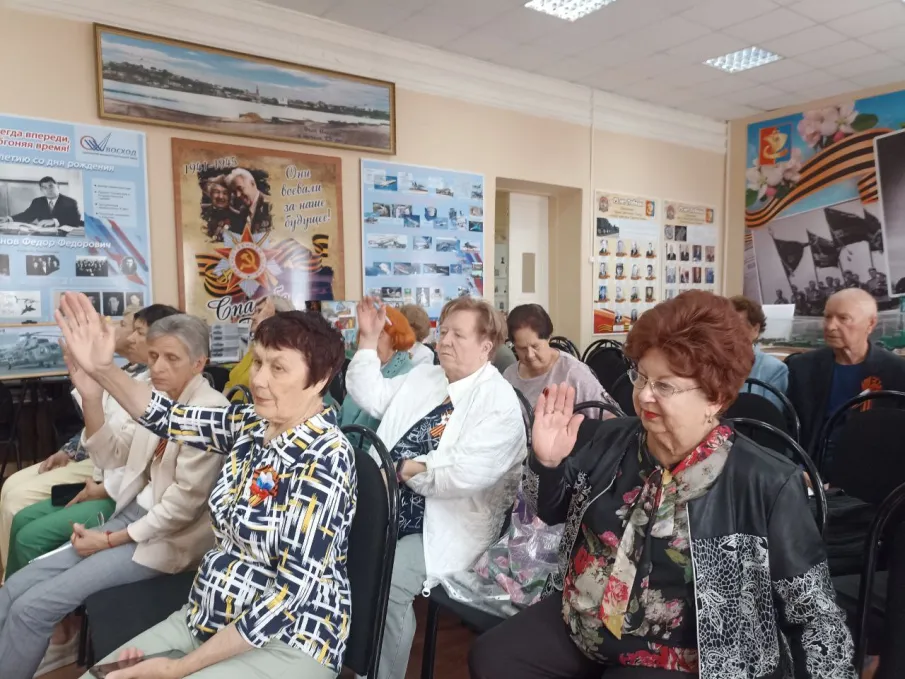 26.06.2025г. в Совете ветеранов Павловской ветеранской организации имениМ.С.Хорошева состоялся Пленум Совета ветеранов.