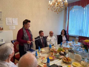 16 сентября  на базе отделения дневного пребывания ГБУ КЦСОН Краснобаковском района состоялась встреча членов президиума  совета ветеранов  Краснобаковском района , общественных деятелей с Врио. главы местного самоуправления Краснобаковском района Быковым А.А.