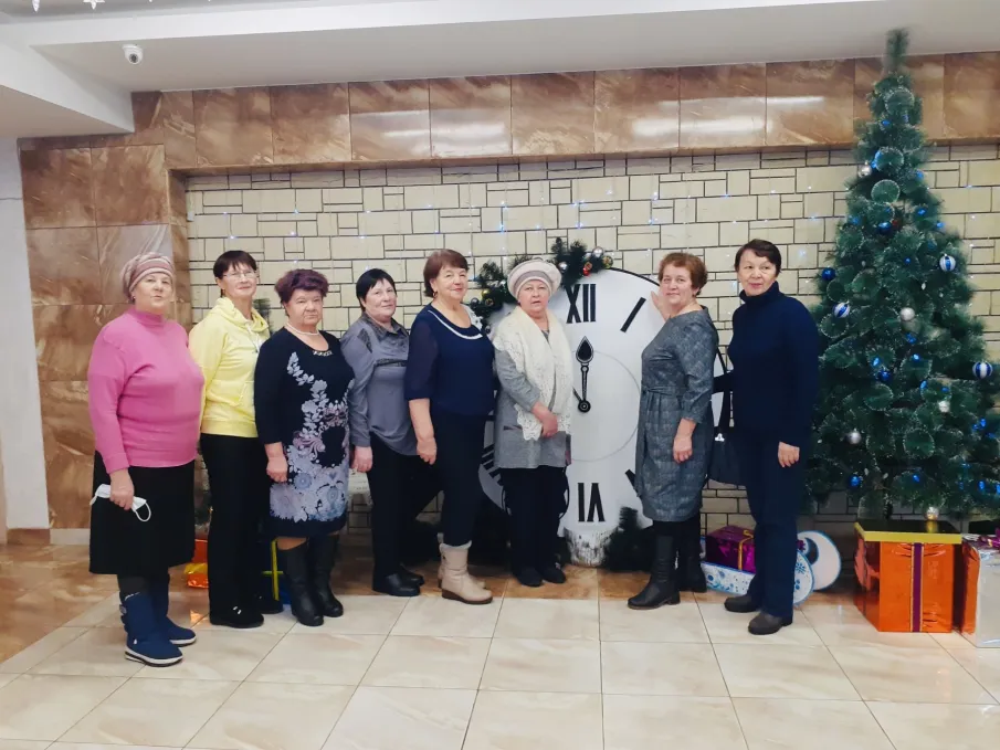 Сегодня в канун Старого Нового года прошел отчет главы Краснобаковского района. Ветераны принимают активное участие в жизни района!