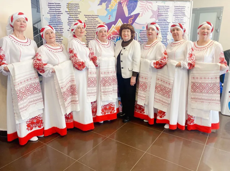 Новая победа творческого коллектива ветеранов.