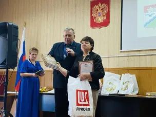 25 марта Председатель областного Совета ветеранов Андрей Захаров принял участие в праздничном мероприятии  35- летия организации Краснобаковского районного Совета ветеранов.