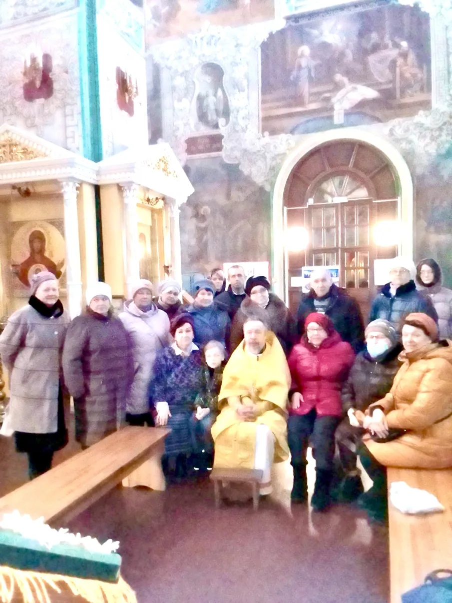 Ветераны- активисты Балахны посетили храм в Катунках Чкаловского района.