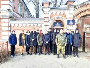 ЭКСКУРСИЯ ПО МУЗЕЮ...16 ноября 2022 года внештатный музей ОМВД России "Богородский" принимал гостей из политехнического техникума г. Богородска.