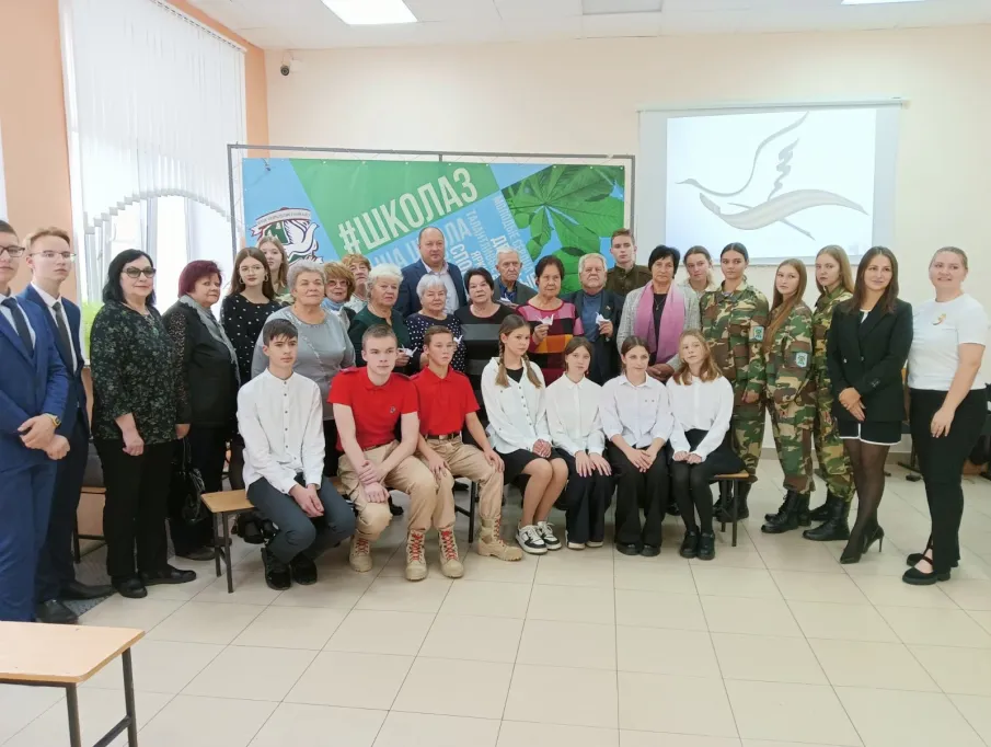 25 октября 2024 года состоялась Встреча актива Павловской ветеранской организации имени М.С.Хорошева с обучающимися Павловской школы 3.