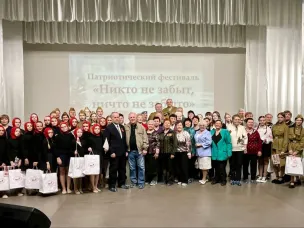 24 апреля в Кстово прошел Патриотический  Фестиваль «Никто не забыт, ничто не забыто» , посвященный 80-летию Победы в Великой Отечественной войне.