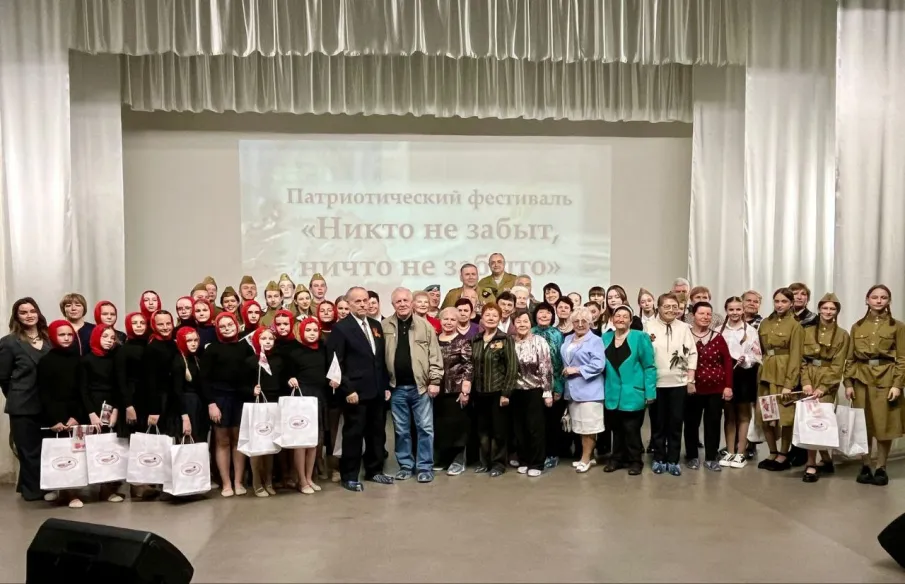 24 апреля в Кстово прошел Патриотический  Фестиваль «Никто не забыт, ничто не забыто» , посвященный 80-летию Победы в Великой Отечественной войне.