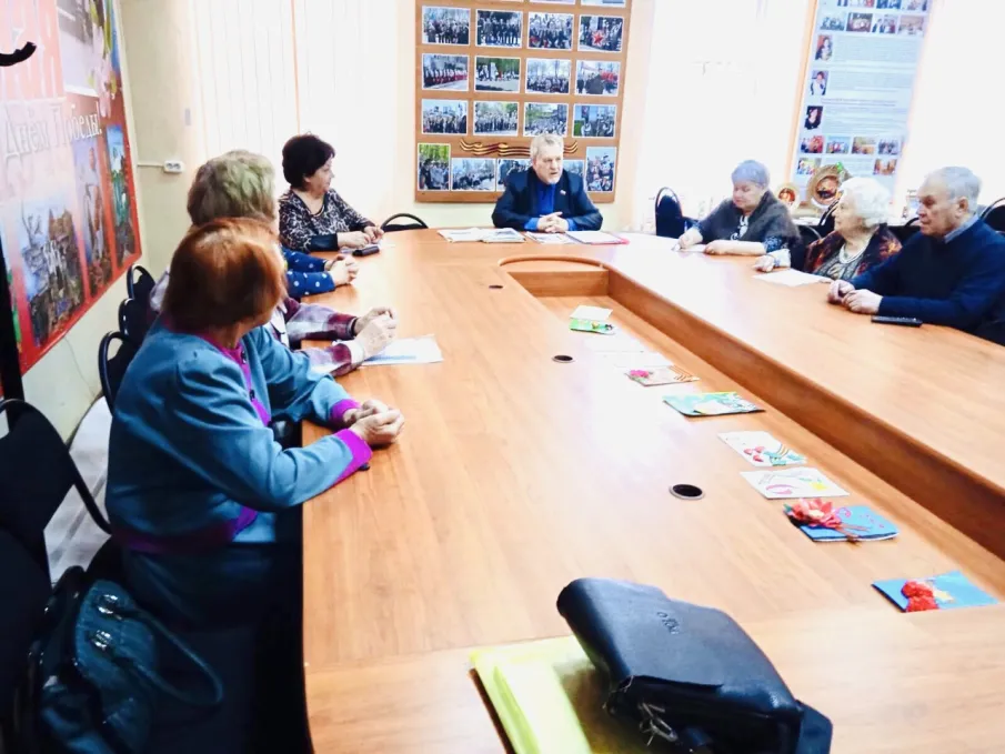 13января 2022 года в г. Павлово прошло заседание Президиума ветеранской организации о подготовке к 35-летию.