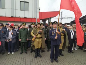 23 апреля в рамках празднования 80-й годовщины Победы в Великой Отечественной войне, по Горьковской железной дороге из Нижнего Новгорода отправился мемориальный "Поезд Победы".