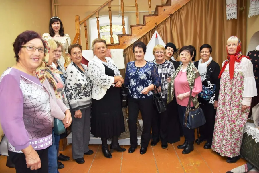 11 октября в Бутурлино состоялось увлекательное путешествие для ветеранов- Путешествие в прошлое...