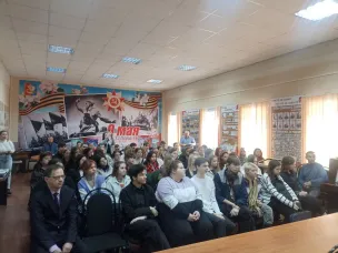 28.01.2025г. в Совете ветеранов Павловского муниципального округа им.М.С.Хорошева прошла встреча со студентами техникума народных художественных промыслов России