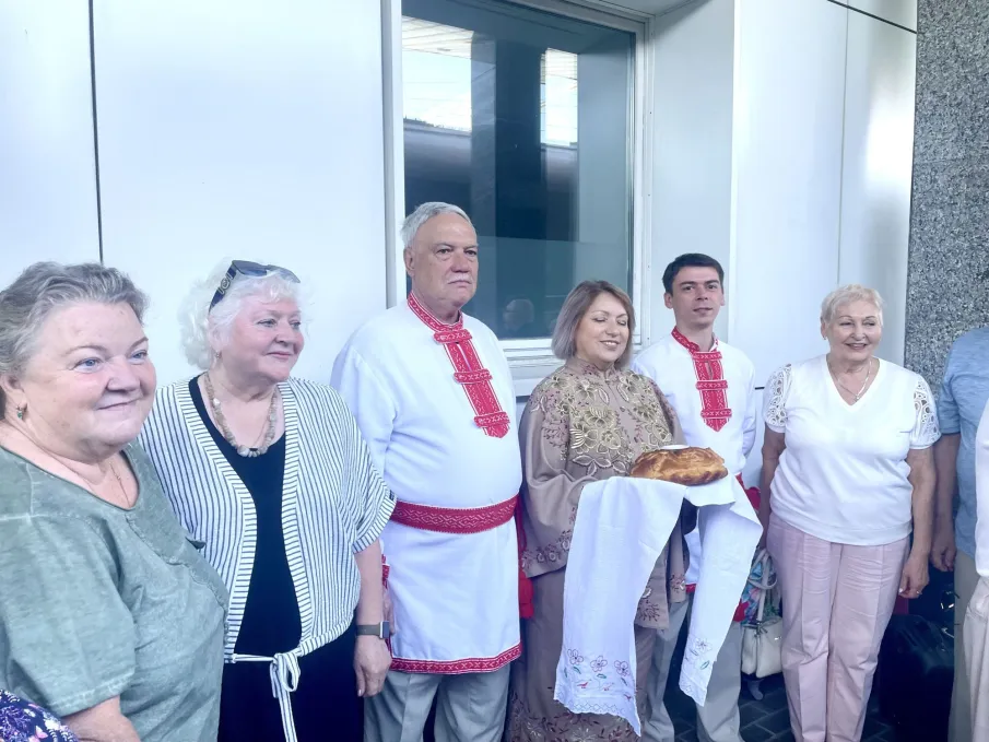 14 июля в рамках патриотической акции «Поезд Памяти и Славы» с визитом в Нижний Новгород прибыла делегация ветеранов из Санкт-Петербурга.