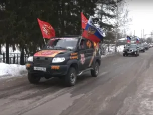 12 марта по инициативе ветеранов Балахнинского округа прошел автопробег, посвященный российским военнослужащим, участвующим в спец. операции на Донбассе.