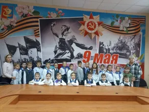 10.10.2024г. В Музее Победы в  г.Павлово прошла очередная традиционная встреча с ребятами, на этот раз это были ученики 3 класса средней школы 9